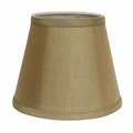 Estallar 12 in. Pale Brown Hardback Empire Slanted Slanted No Slub Lampshade, Tan ES3107074